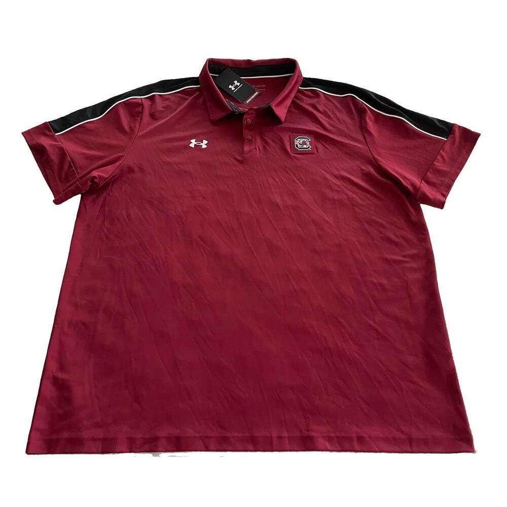 Under Armour SC Gamecocks Performance Polo Official Team Issued Mens 3XL NWT